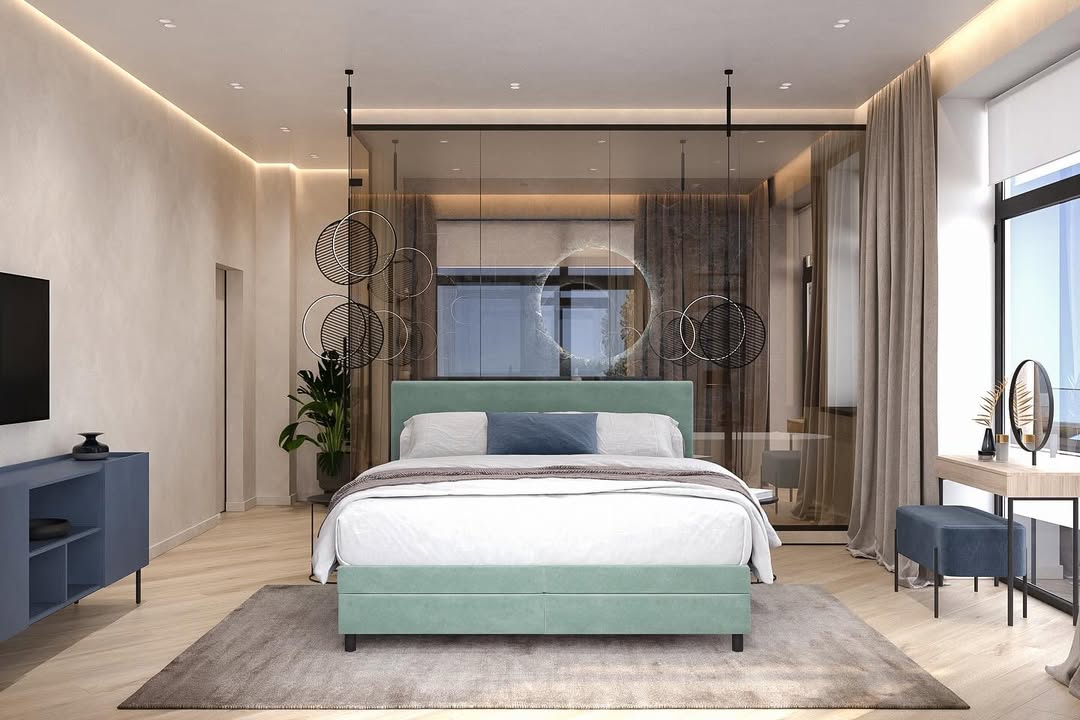 Підвісний стельовий світильник Mid L