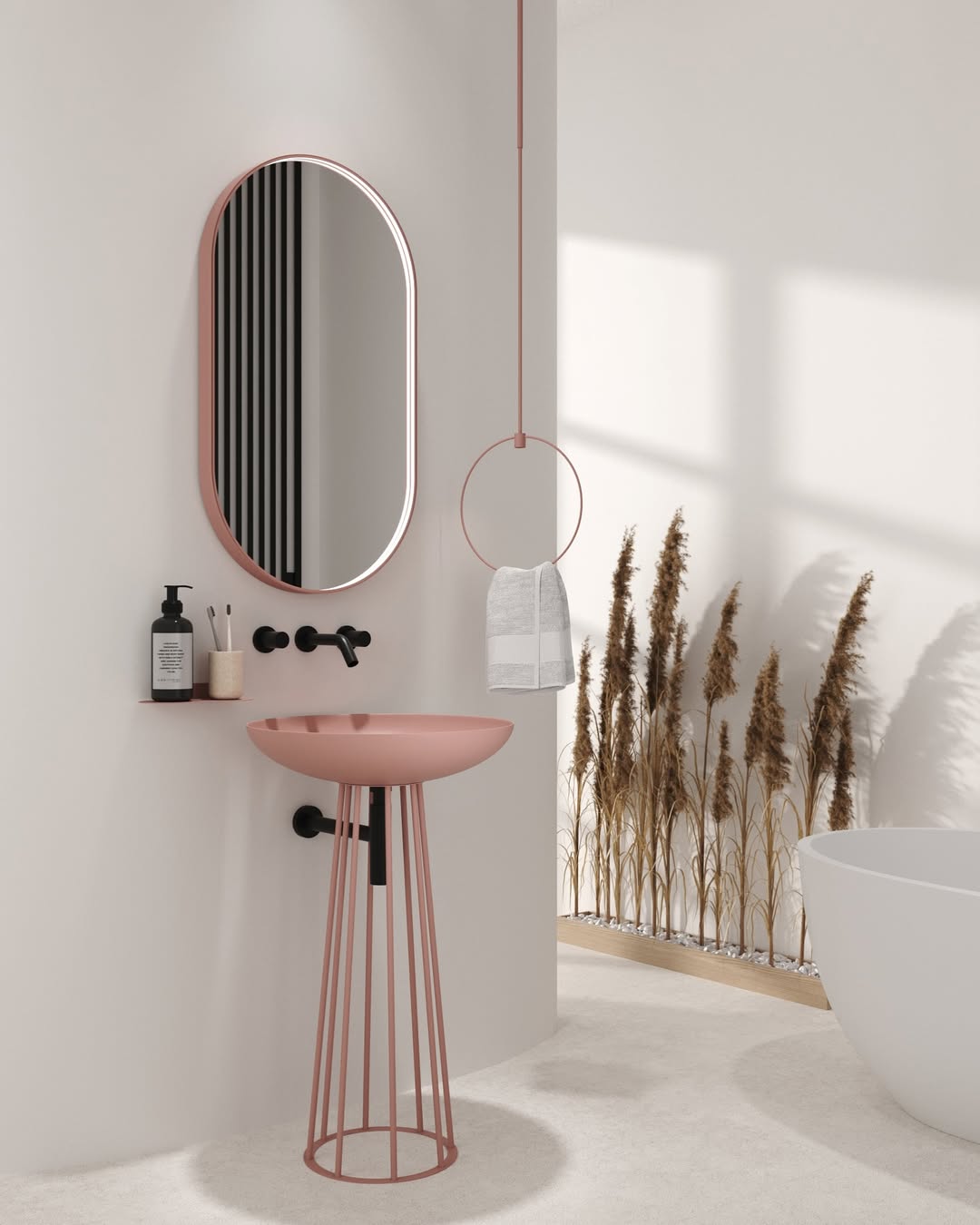 Тримач для рушника з підсвіткою Towel holder light