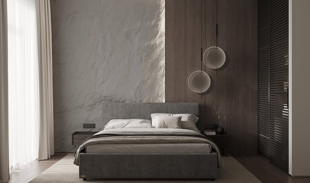 Підвісний стельовий світильник Mid glass L